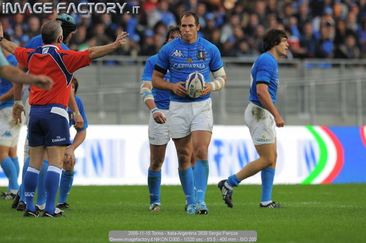 2008-11-15 Torino - Italia-Argentina 2839 Sergio Parisse